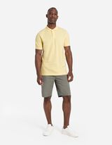 Polo - Chiusura tramite bottone - giallo chiaro