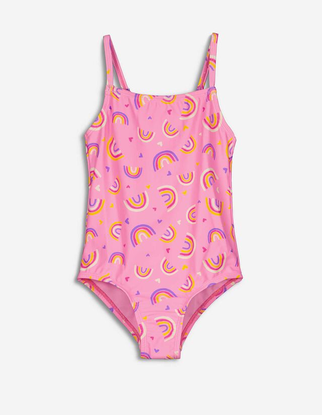 Costum de baie - Imprimeu allover - Roz