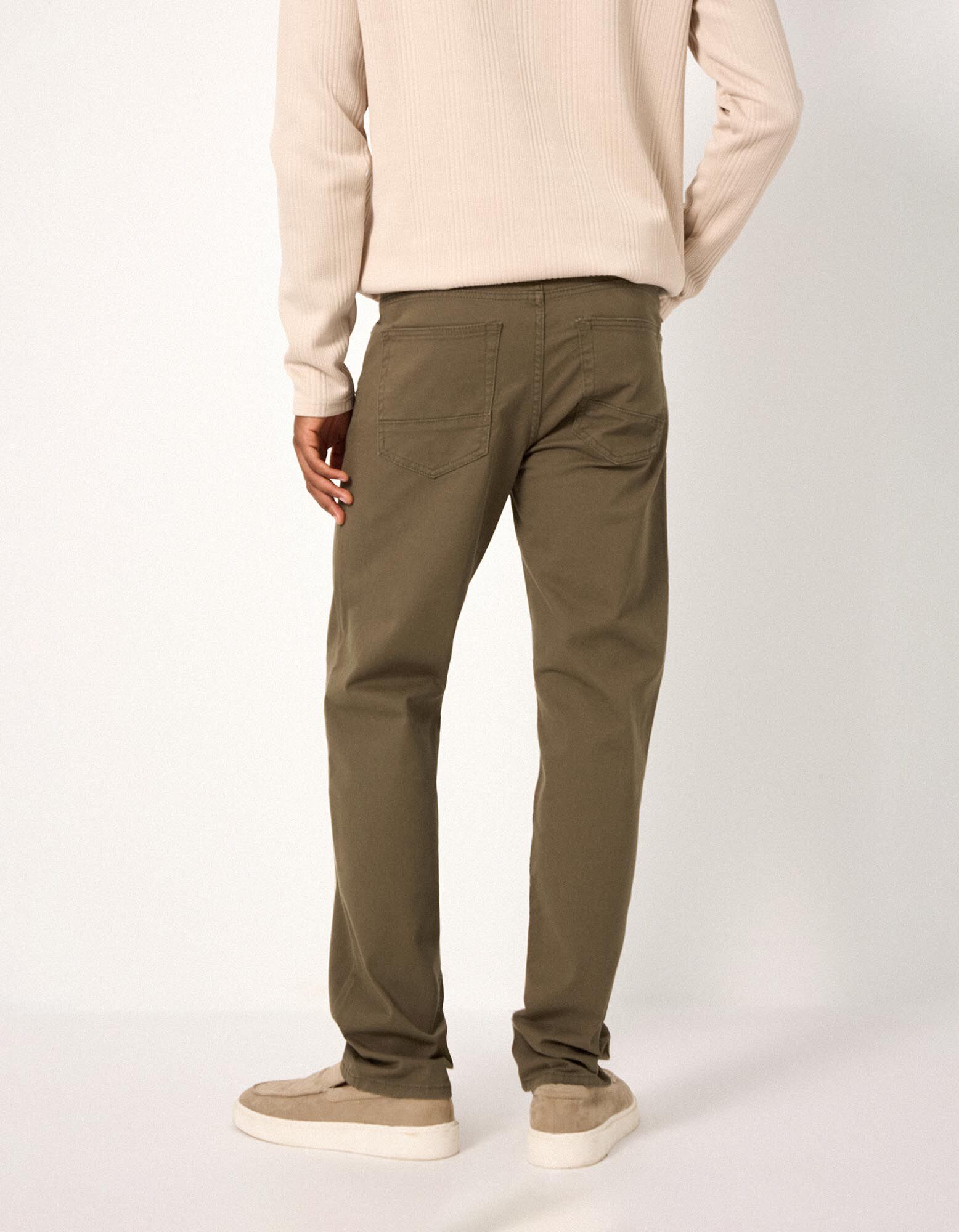Broek - Straight fit - bruin