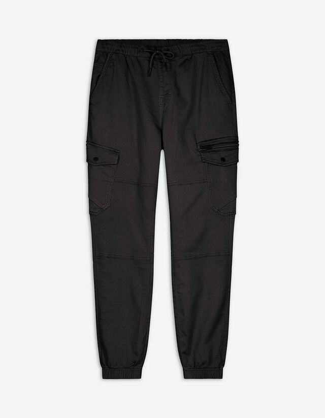 Kargo pantalone - tamno-siva