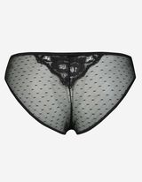 Slipi - Dantelă - Negru