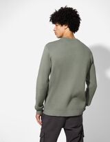 Pullover - Viskose - dunkelgrün