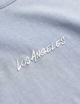 T-Shirt - Print - Hellblau