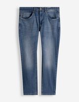 Dž&iacute;nsy - Slim Fit - tmavomodra