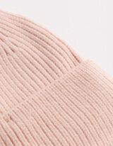 M&uuml;tze - Rippstrick - Rosa