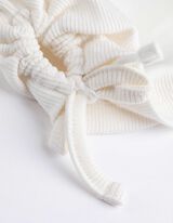 Top - Žebrování - bílá