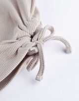 Top - Ärmellos - hellgrau