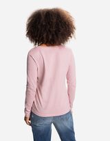 Langarmshirt - Basic - lila