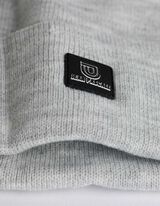 Čepice - Ohrnutý lem - seda