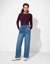 Džíny - Rovný střih Straight Fit - modra