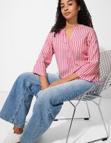 Bluse - Dreiviertelärmel - rosa