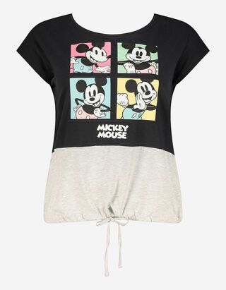 T-shirt - Mickey Mouse - Noir