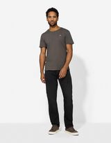 T-shirt - Borduursels - donkergrijs