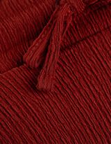 Kalhoty - Normální délka - tmave cervená