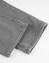 Jeans - Girlfriend Fit - Gri