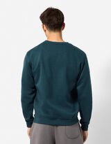 Sweatshirt - Relax Pasvorm - Petrolblauw