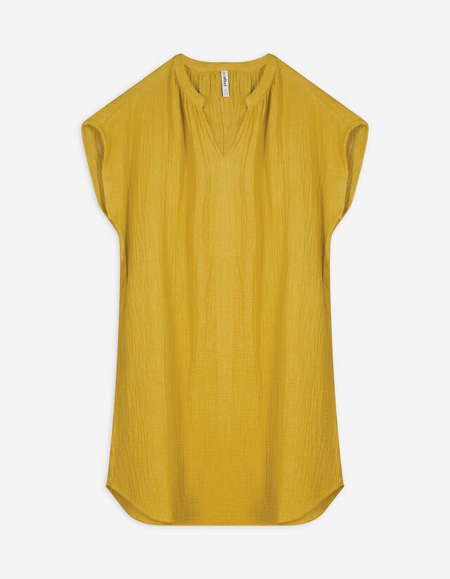 Kleid - einfarbig - grün