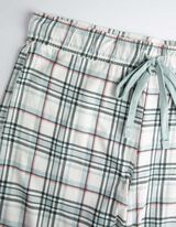 Pyjamabroek - Tunnelkoord in de zoom - groen