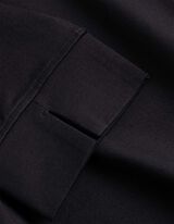 Kleid - Allover-Print - schwarz