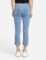 Capri nohavice - 7/8 dĺžka - modra