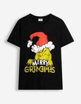 T-Shirt - Print - Schwarz
