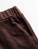 Broek - Fluweel - donkerbruin