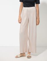 Pantaloni - Vita alta - bianco