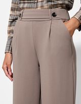 Culotte hlače - smedja