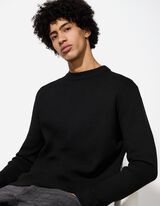 Pullover - Viskose - schwarz