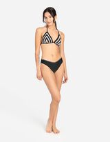 Slip bikini - Tinta unita - nero