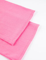 Kelnės - Suri&scaron;amas diržas - ryskiai rozinis