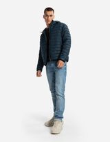 Jachetă matlasată - Rezistent la apă - Albastru inchis