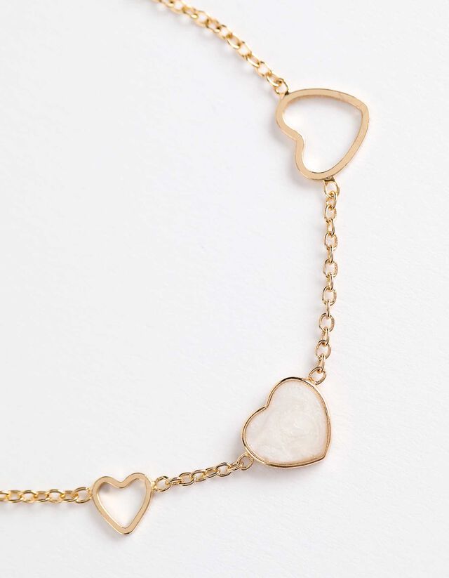 Armband - Gliederkette - goldfarben