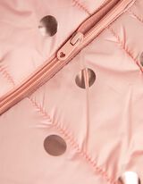 Pre&scaron;it brezrokavnik - Kapuca - roza