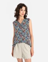 Maglia blusata - LENZING™ ECOVERO™ - arancione