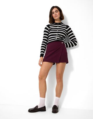 Skort - Effen - Paars