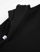 Mikina s kapucňou - Regular Fit - cierna