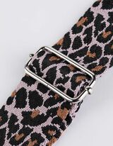 Taschengurt - gemustert - lila