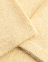 Pullover - Feinstrick - hellgelb