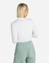 Mar&scaron;kinėliai ilgomis rankovėmis - LENZING&trade; ECOVERO&trade; - baltas