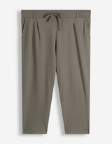 Caprihose - Skinny Fit - gr&uuml;n