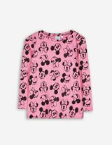 Hosszú ujjú felső - Minnie egér - pink