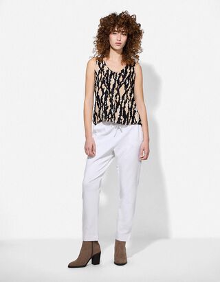 Hose - Regular Fit - wei&szlig;