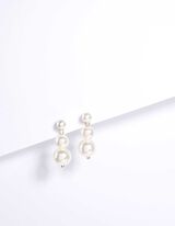 Orecchini - Perle decorative - oro