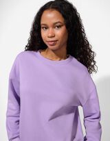 Sweatshirt - Oversized fit - lila
