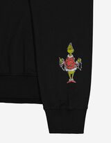 Mikina s kapucňou - cierna