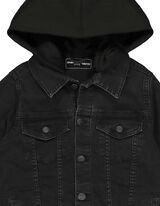 Jungen Jeansjacke mit Kapuze