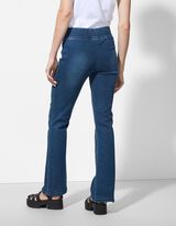 Jeggings - Flared Fit - dunkelblau