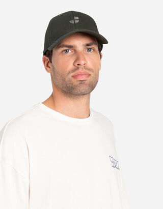 Basecap - Baumwolle - dunkelgr&uuml;n