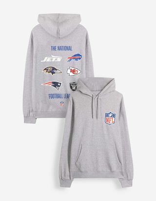 Hoodie - NFL - Hellgrau